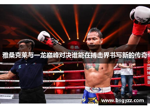 雅桑克莱与一龙巅峰对决谁能在搏击界书写新的传奇